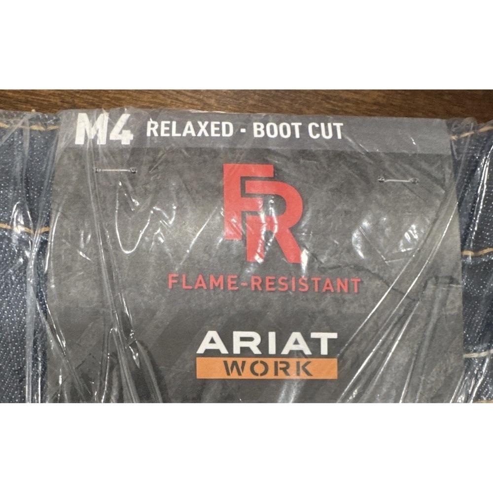 Ariat Work M4 FR Flame Resistant Relaxed Boot Cut Jeans Mens 36x30 CAT 2 NFPA